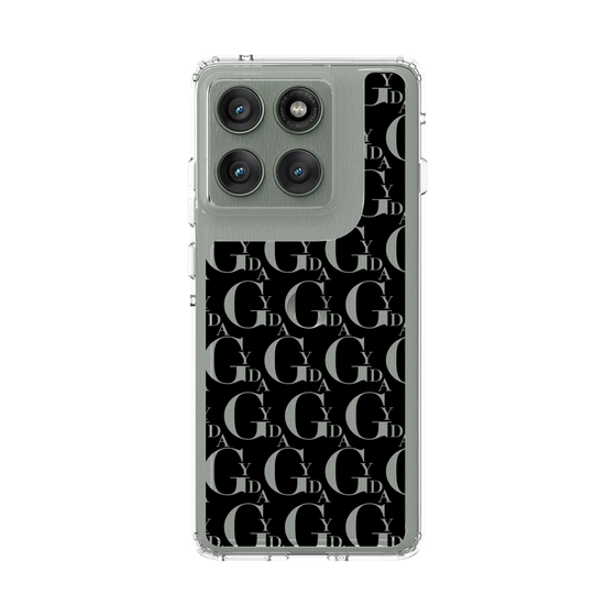 スリムプロテクションケース［ GYDA - モノグラム - Black ］