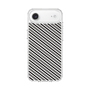 スリムプロテクションケース［ Small Stripe - Gray × Black ］