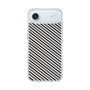 スリムプロテクションケース［ Small Stripe - Gray × Black ］