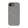 スリムプロテクションケース［ Small Stripe - Gray × Black ］