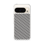 スリムプロテクションケース［ Small Stripe - Gray × Black ］