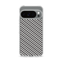 スリムプロテクションケース［ Small Stripe - Gray × Black ］