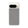 スリムプロテクションケース［ Small Stripe - Gray × Black ］