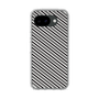 スリムプロテクションケース［ Small Stripe - Gray × Black ］