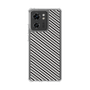 スリムプロテクションケース［ Small Stripe - Gray × Black ］