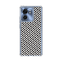 スリムプロテクションケース［ Small Stripe - Gray × Black ］
