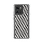 スリムプロテクションケース［ Small Stripe - Gray × Black ］