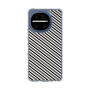 スリムプロテクションケース［ Small Stripe - Gray × Black ］