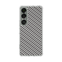 スリムプロテクションケース［ Small Stripe - Gray × Black ］