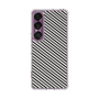 スリムプロテクションケース［ Small Stripe - Gray × Black ］
