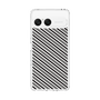 スリムプロテクションケース［ Small Stripe - Gray × Black ］