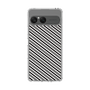 スリムプロテクションケース［ Small Stripe - Gray × Black ］