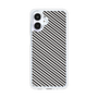 スリムプロテクションケース［ Small Stripe - Gray × Black ］