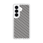スリムプロテクションケース［ Small Stripe - Gray × Black ］