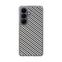 スリムプロテクションケース［ Small Stripe - Gray × Black ］