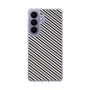 スリムプロテクションケース［ Small Stripe - Gray × Black ］