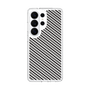 スリムプロテクションケース［ Small Stripe - Gray × Black ］