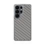 スリムプロテクションケース［ Small Stripe - Gray × Black ］