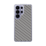 スリムプロテクションケース［ Small Stripe - Gray × Black ］