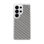 スリムプロテクションケース［ Small Stripe - Gray × Black ］