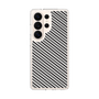 スリムプロテクションケース［ Small Stripe - Gray × Black ］