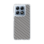 スリムプロテクションケース［ Small Stripe - Gray × Black ］