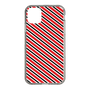 スリムプロテクションケース［ Small Stripe - Red × Black ］