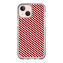 スリムプロテクションケース［ Small Stripe - Red × Black ］