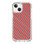 スリムプロテクションケース［ Small Stripe - Red × Black ］