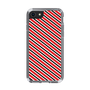 スリムプロテクションケース［ Small Stripe - Red × Black ］