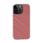 スリムプロテクションケース［ Small Stripe - Red × Black ］