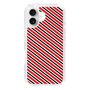 スリムプロテクションケース［ Small Stripe - Red × Black ］