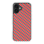 スリムプロテクションケース［ Small Stripe - Red × Black ］