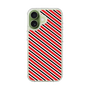 スリムプロテクションケース［ Small Stripe - Red × Black ］