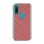 スリムプロテクションケース［ Small Stripe - Red × Black ］