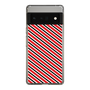 スリムプロテクションケース［ Small Stripe - Red × Black ］