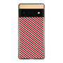 スリムプロテクションケース［ Small Stripe - Red × Black ］
