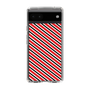 スリムプロテクションケース［ Small Stripe - Red × Black ］