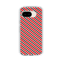 スリムプロテクションケース［ Small Stripe - Red × Black ］