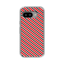 スリムプロテクションケース［ Small Stripe - Red × Black ］
