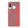スリムプロテクションケース［ Small Stripe - Red × Black ］