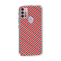 スリムプロテクションケース［ Small Stripe - Red × Black ］