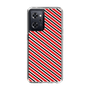 スリムプロテクションケース［ Small Stripe - Red × Black ］