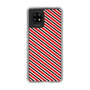 スリムプロテクションケース［ Small Stripe - Red × Black ］