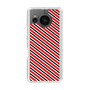 スリムプロテクションケース［ Small Stripe - Red × Black ］