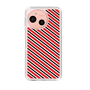 スリムプロテクションケース［ Small Stripe - Red × Black ］