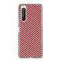 スリムプロテクションケース［ Small Stripe - Red × Black ］