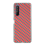 スリムプロテクションケース［ Small Stripe - Red × Black ］
