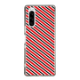 スリムプロテクションケース［ Small Stripe - Red × Black ］