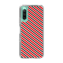 スリムプロテクションケース［ Small Stripe - Red × Black ］